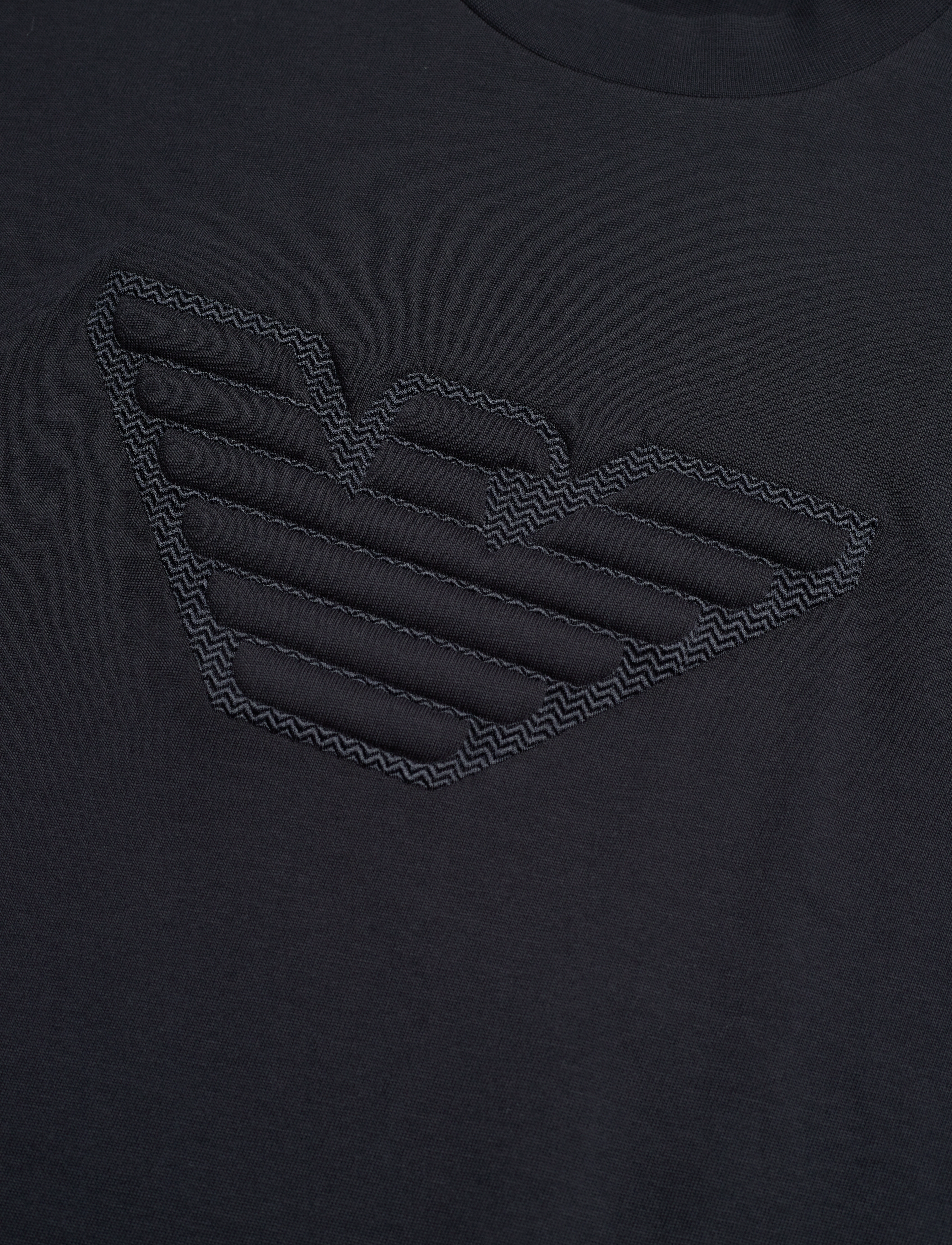Emporio Armani - T-SHIRT - navy eagle - 2