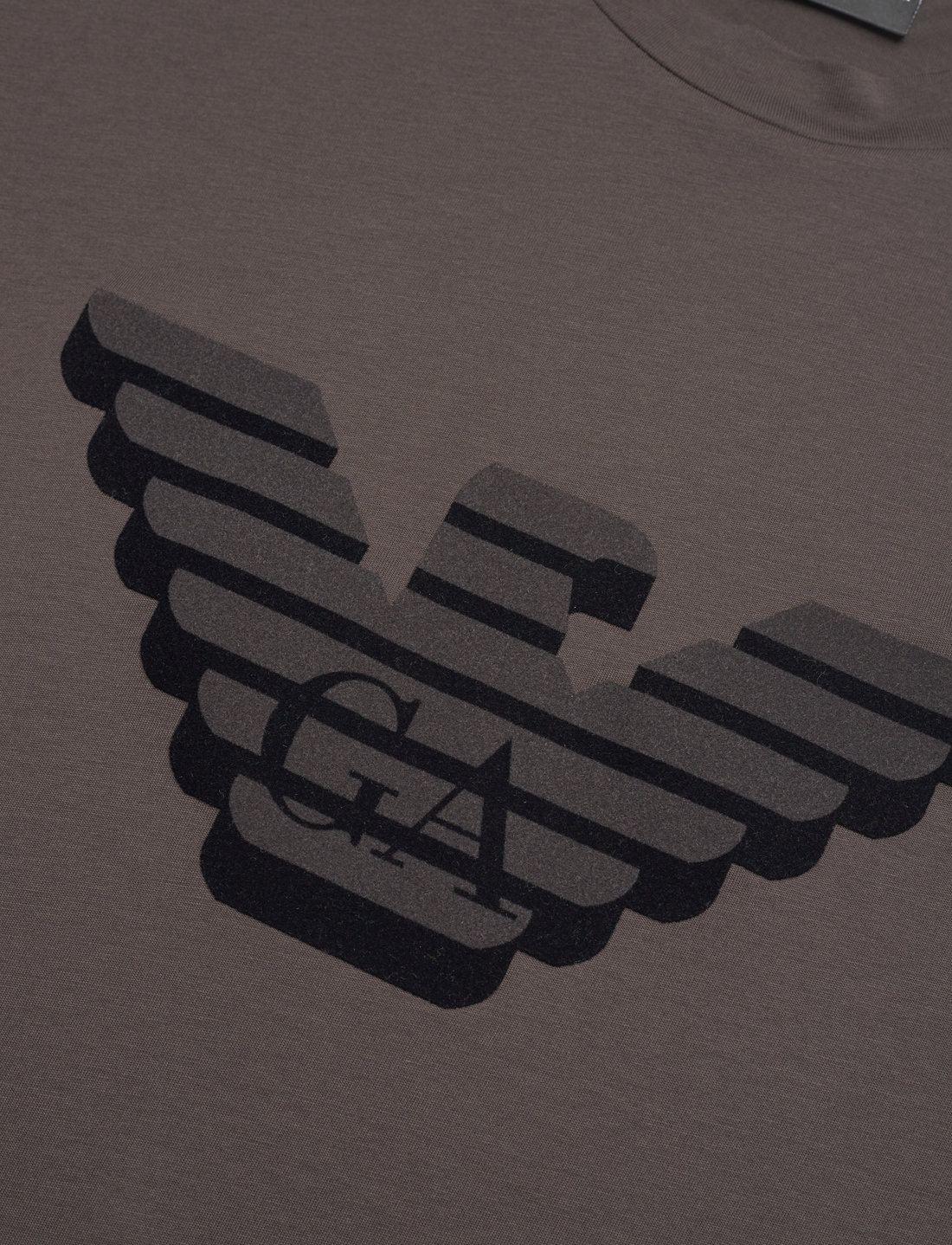 Emporio armani grey t 2025 shirt