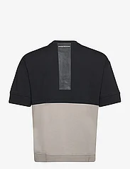 Emporio Armani - T-SHIRT - basic skjorter - black/greige - 1