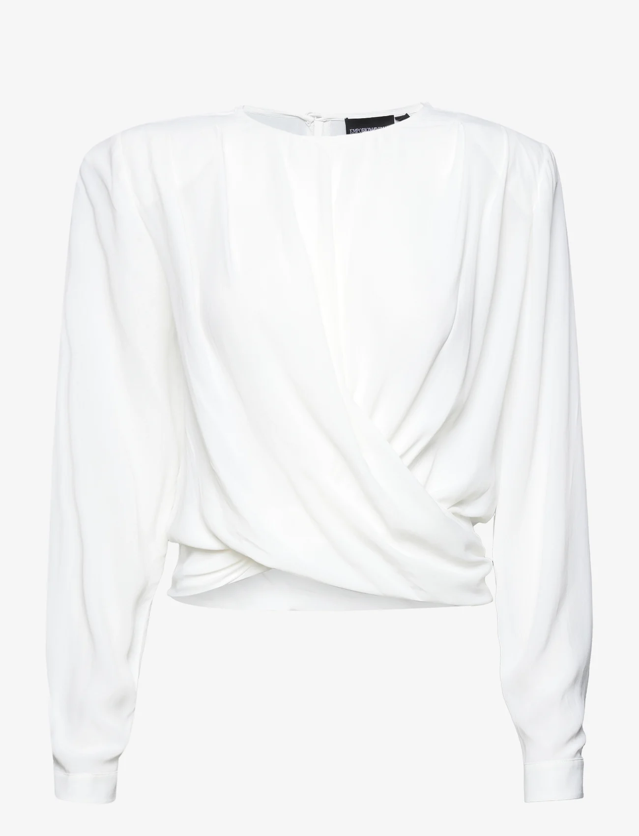 Emporio Armani - BLOUSE - blouses met lange mouwen - bianco caldo - 0