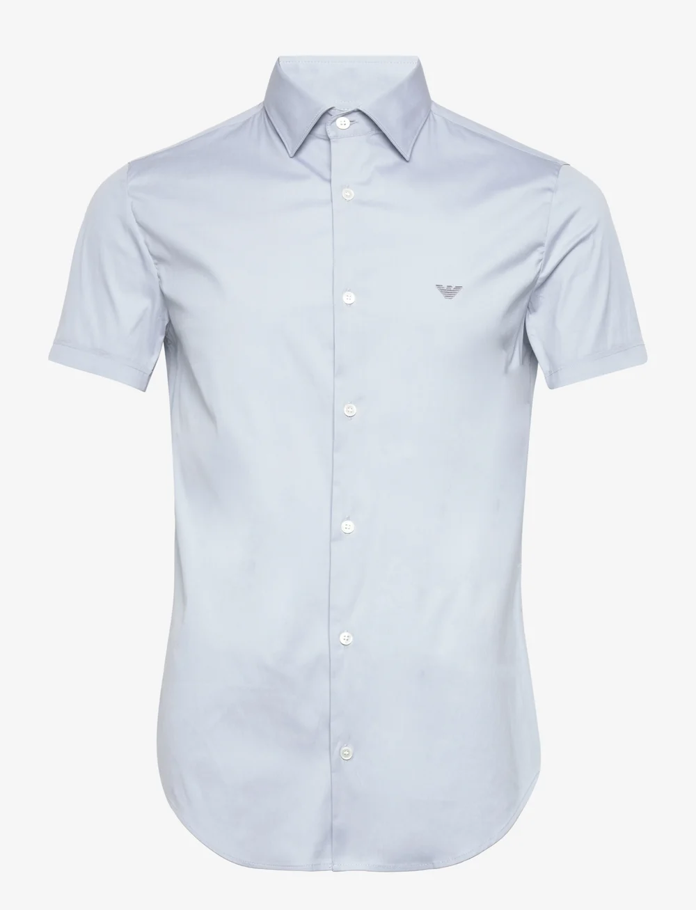 Emporio Armani - SHIRT - kortärmade skjortor - azzurro - 0