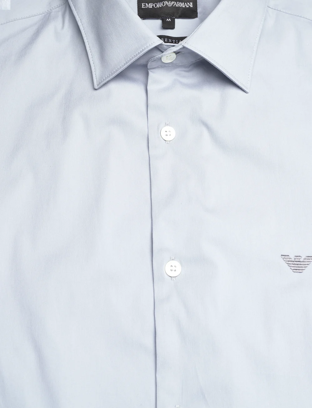 Emporio Armani - SHIRT - kortärmade skjortor - azzurro - 2