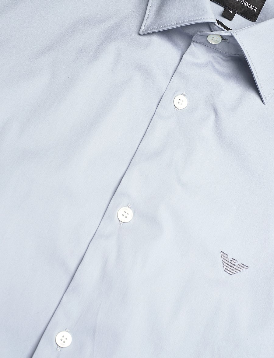 Emporio Armani - SHIRT - azzurro - 3