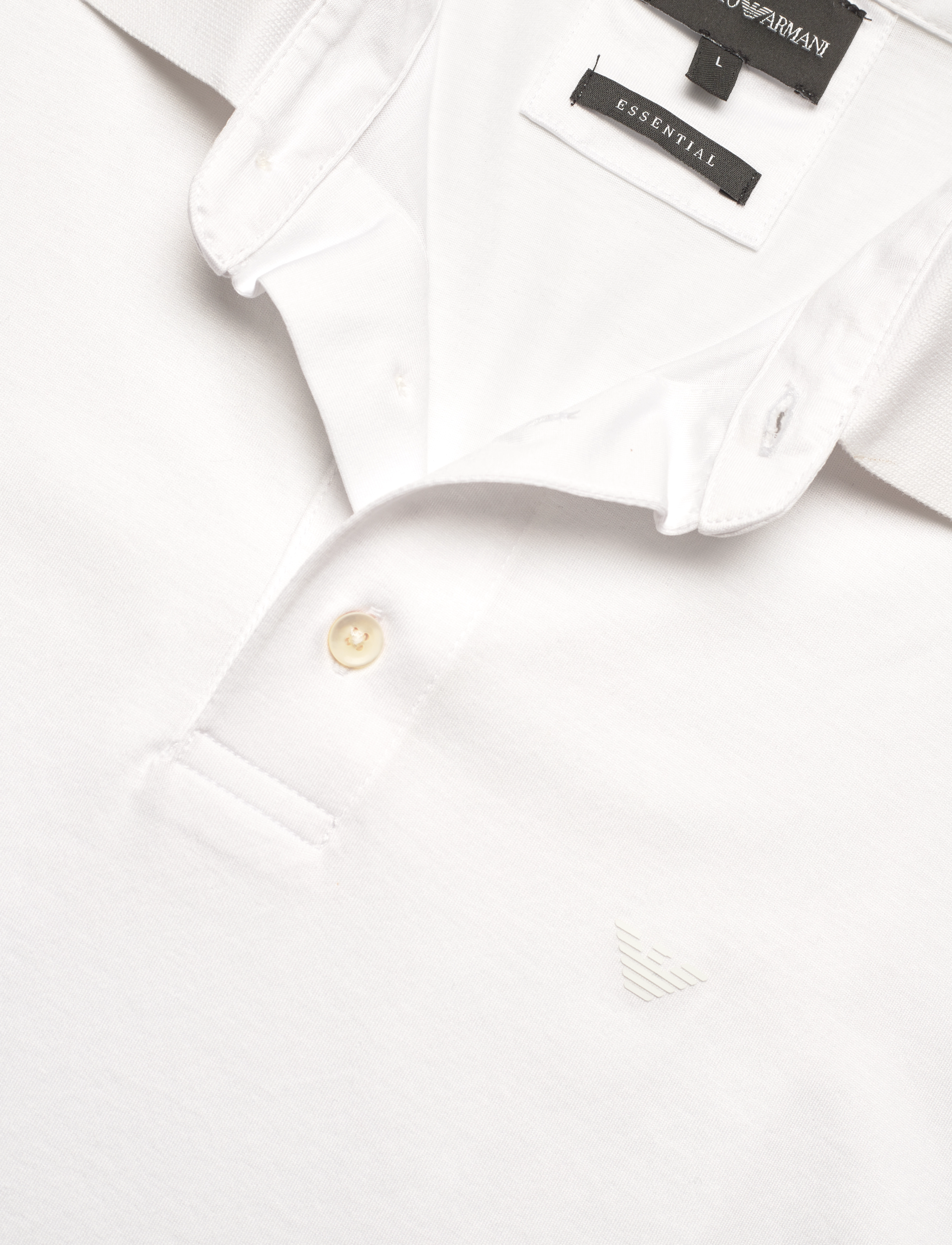 Emporio Armani - POLO SHIRT - bianco ottico - 2