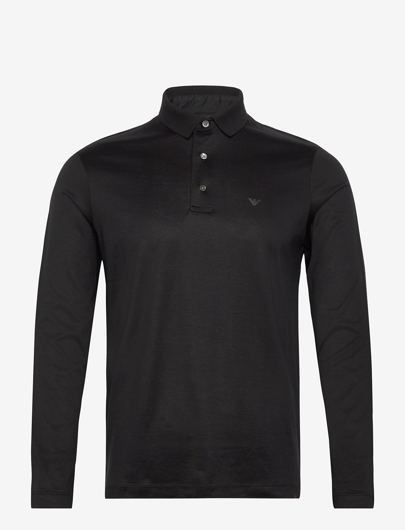 Emporio Armani - POLO SHIRT - langærmede poloer - nero - 0