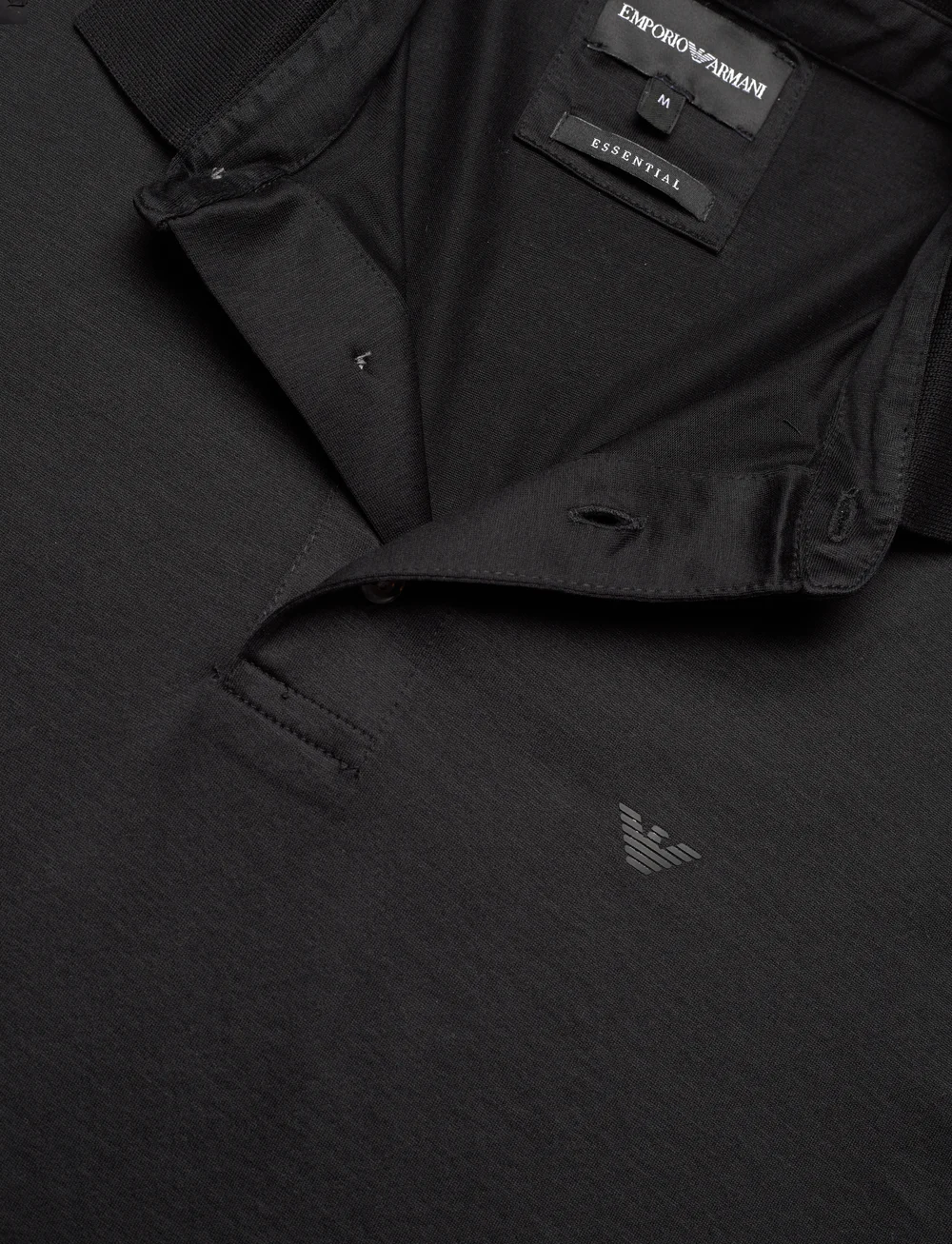 Emporio Armani - POLO SHIRT - långärmade pikéer - nero - 2