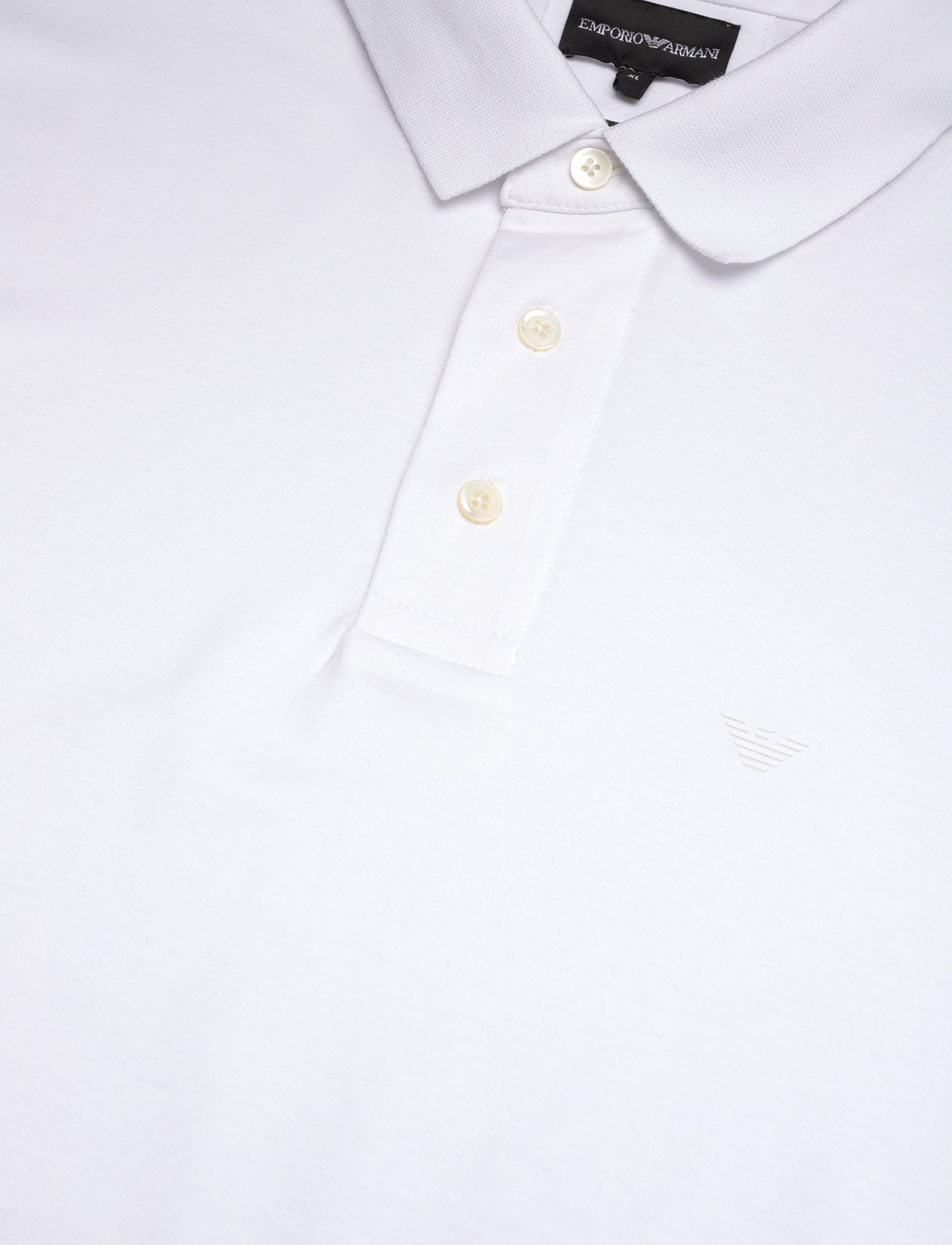 Emporio Armani - POLO SHIRT - bianco ottico - 2
