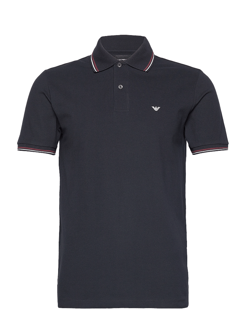 Emporio Armani - POLO SHIRT - kortärmade pikéer - blu navy - 0