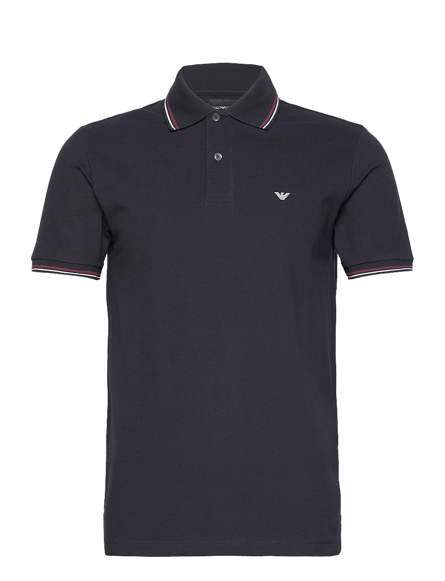 Emporio Armani - POLO SHIRT - blu navy - 0
