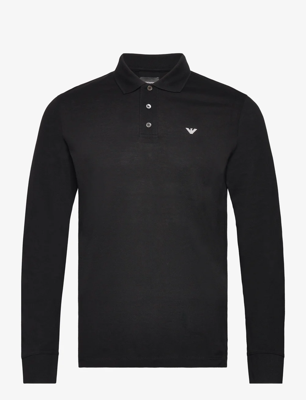 Ea7 long best sale sleeve polo shirt