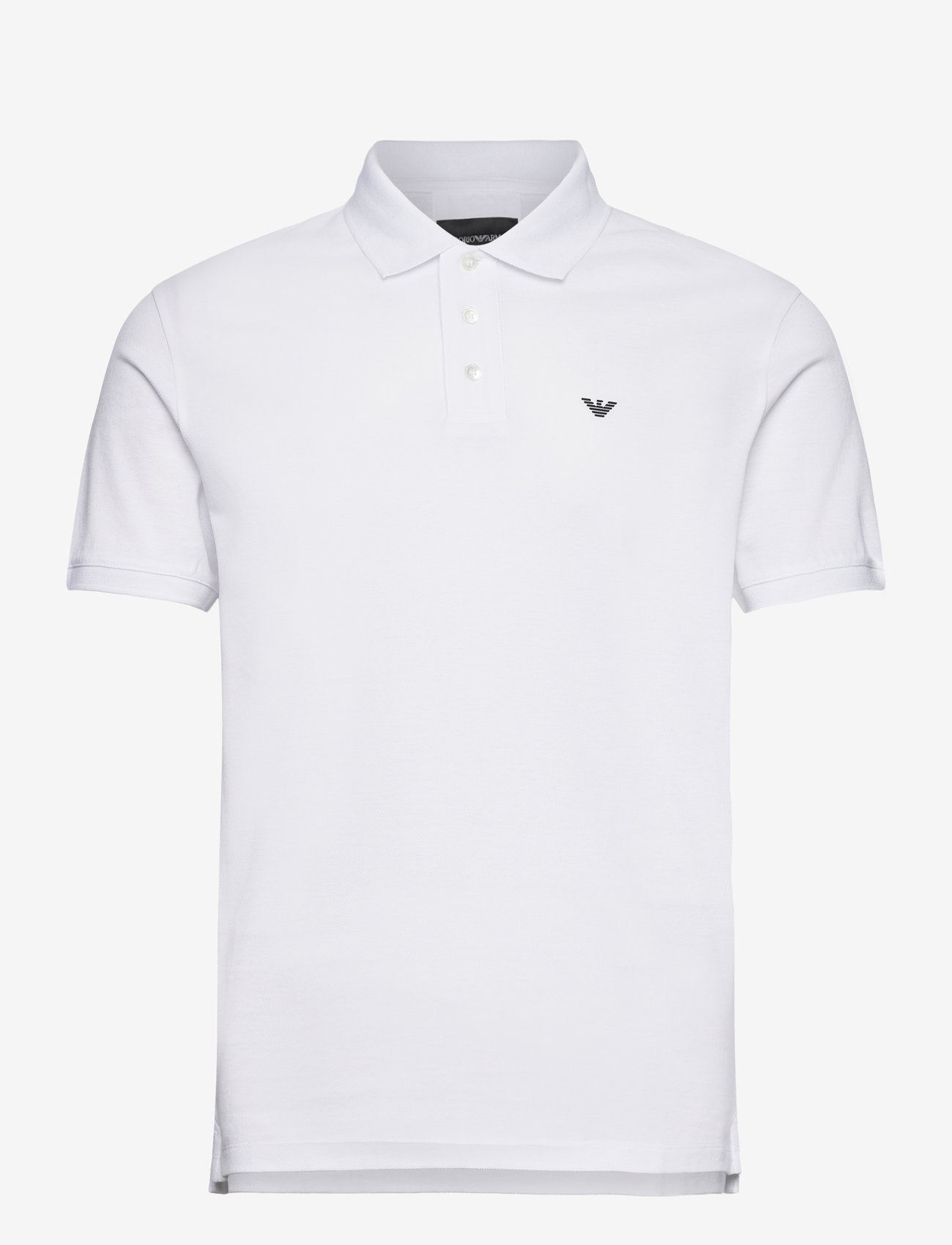 Emporio Armani - POLO SHIRT - kortärmade pikéer - bianco ottico - 0