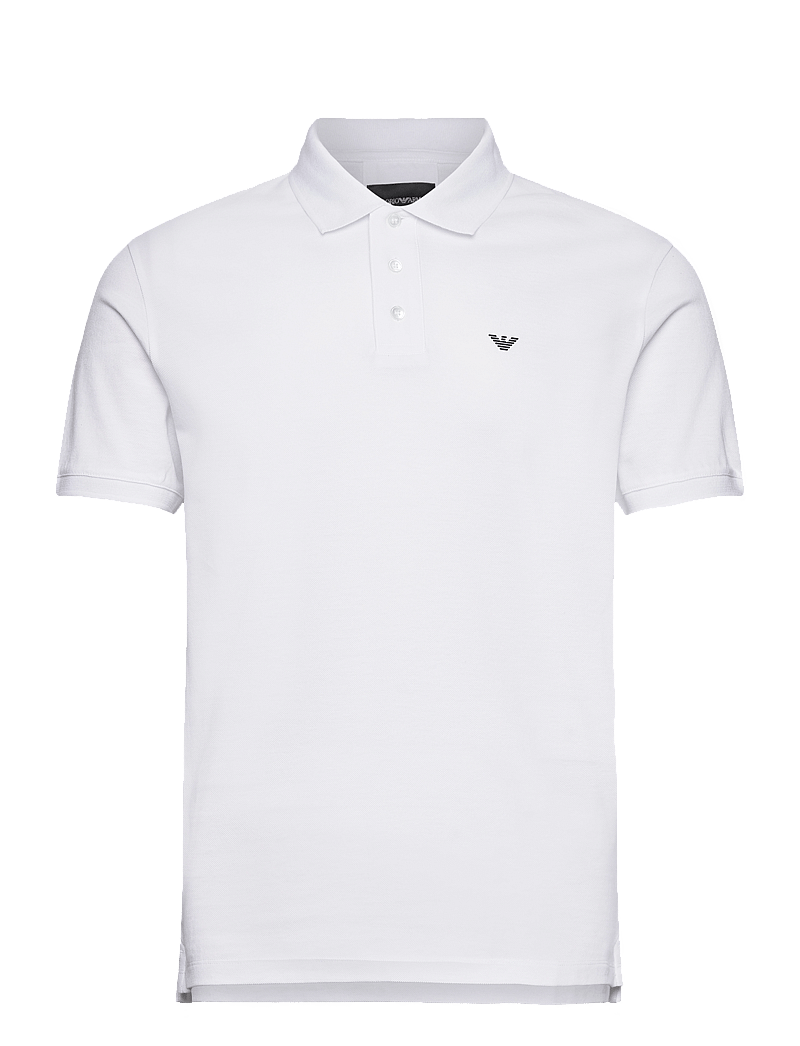 Emporio Armani - POLO SHIRT - lühikeste varrukatega polod - bianco ottico - 0