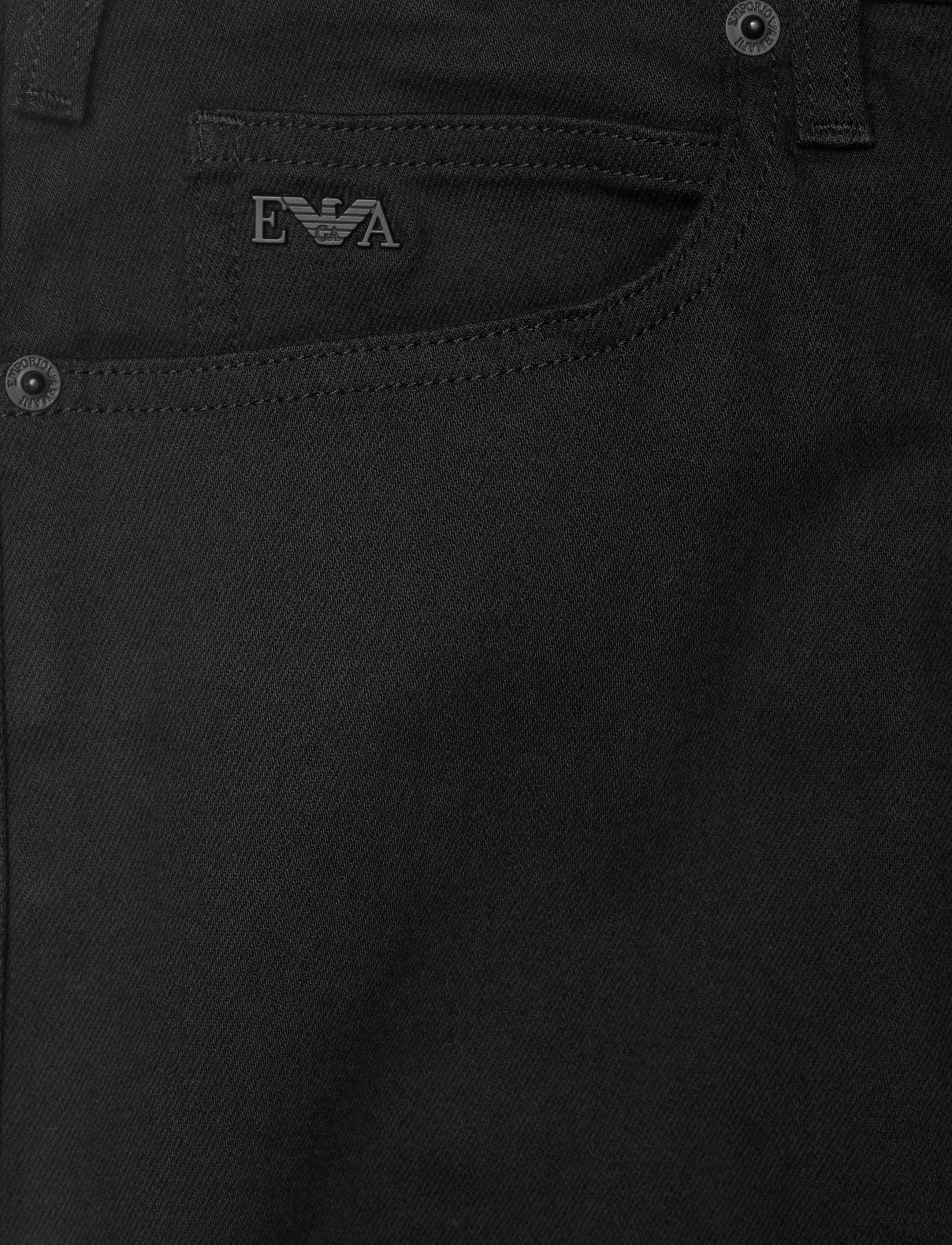 Emporio Armani - JEANS - denim nero - 2