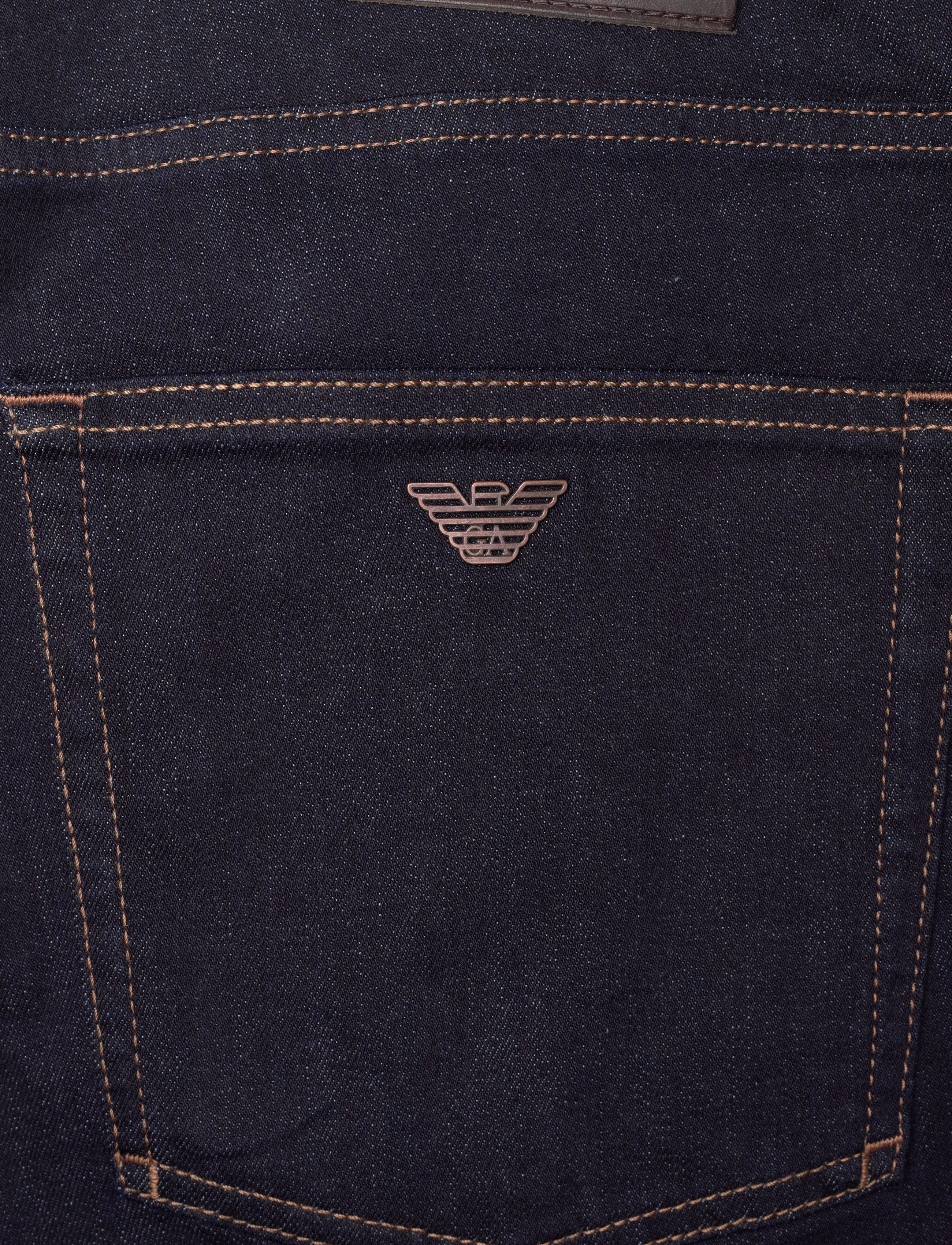 Emporio Armani - JEANS - denim blu - 4