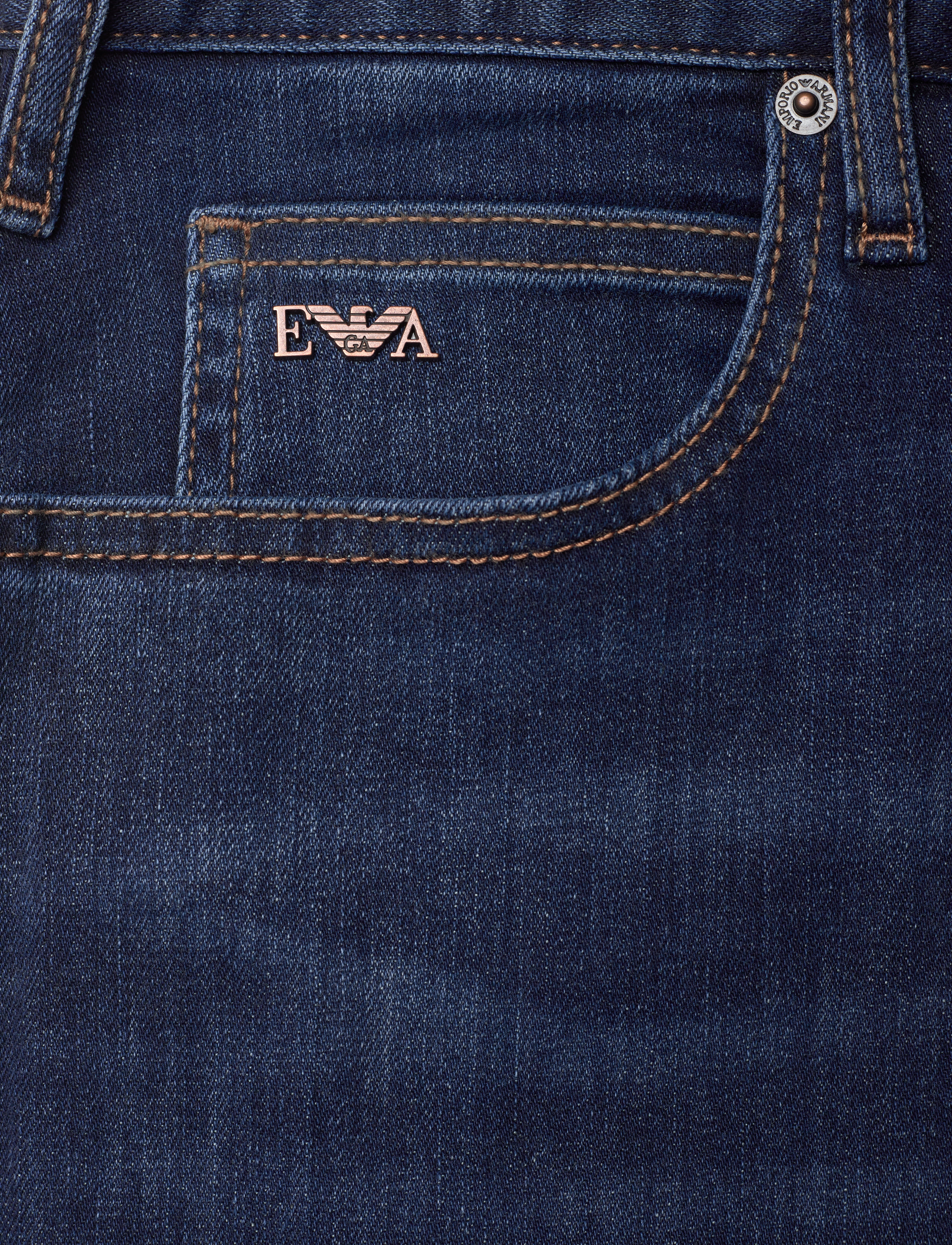 Emporio Armani - JEANS - denim blu md - 3
