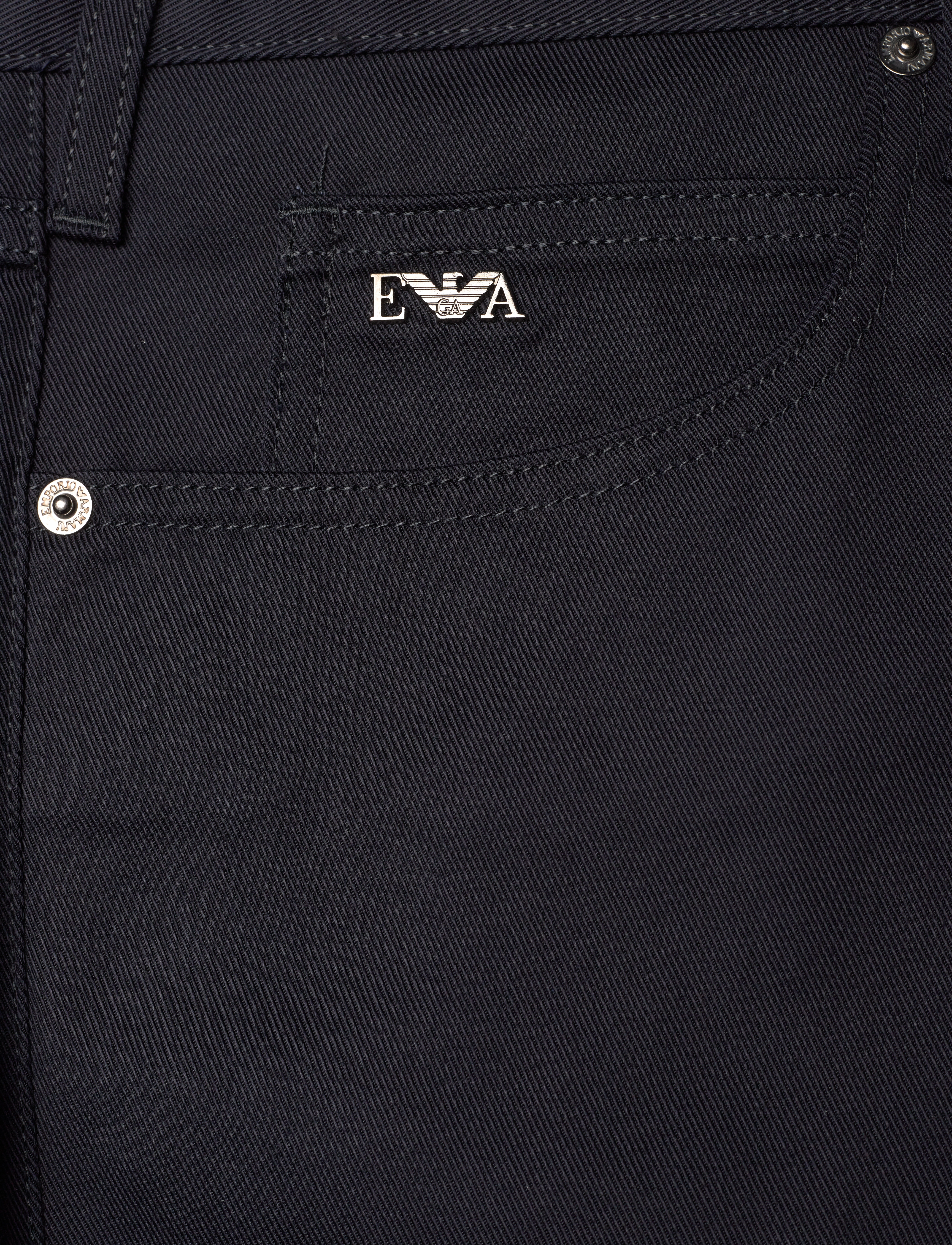Emporio Armani - 5 POCKETS PANT - blu navy - 3