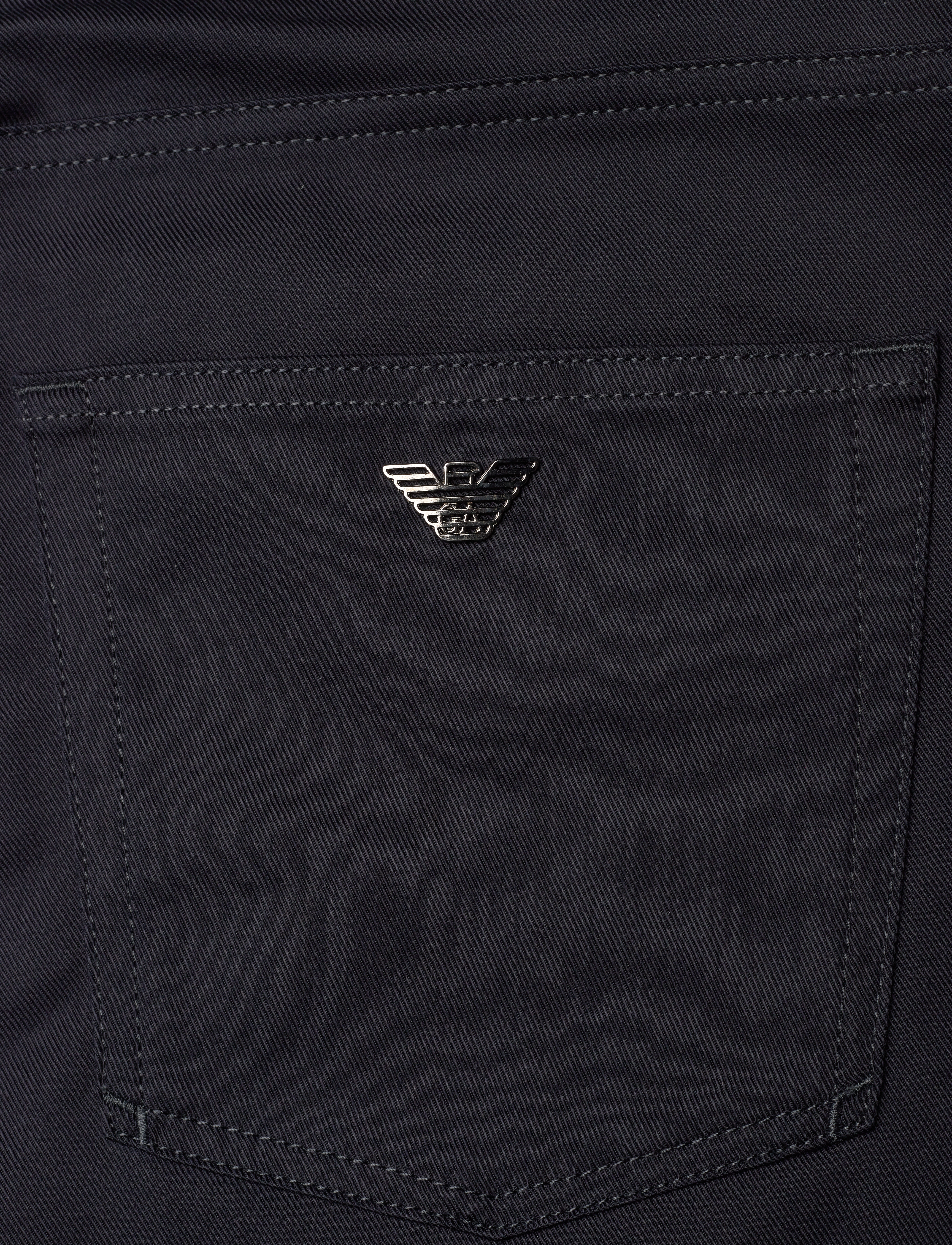 Emporio Armani - 5 POCKETS PANT - blu navy - 4