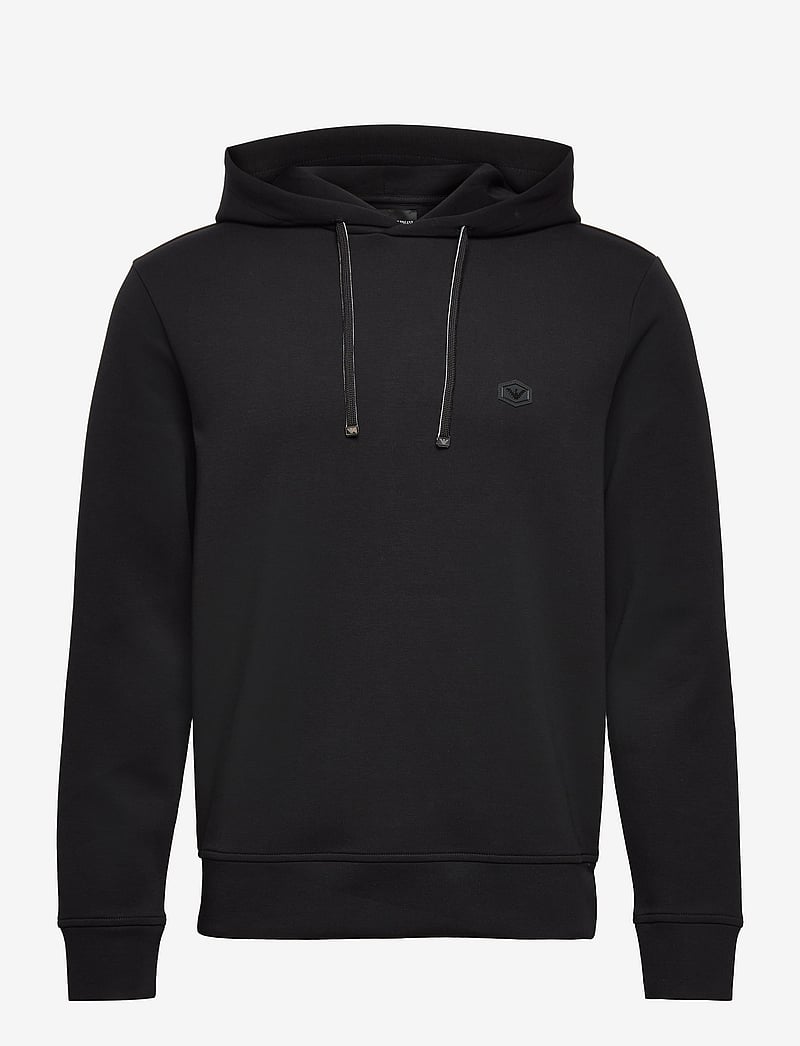 Emporio Armani - SWEATSHIRT - kapuutsiga dressipluusid - nero - 0
