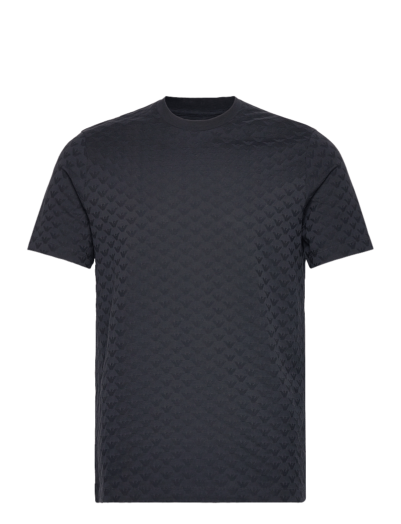 Emporio Armani - T-SHIRT - kurzärmelig - blu navy - 0