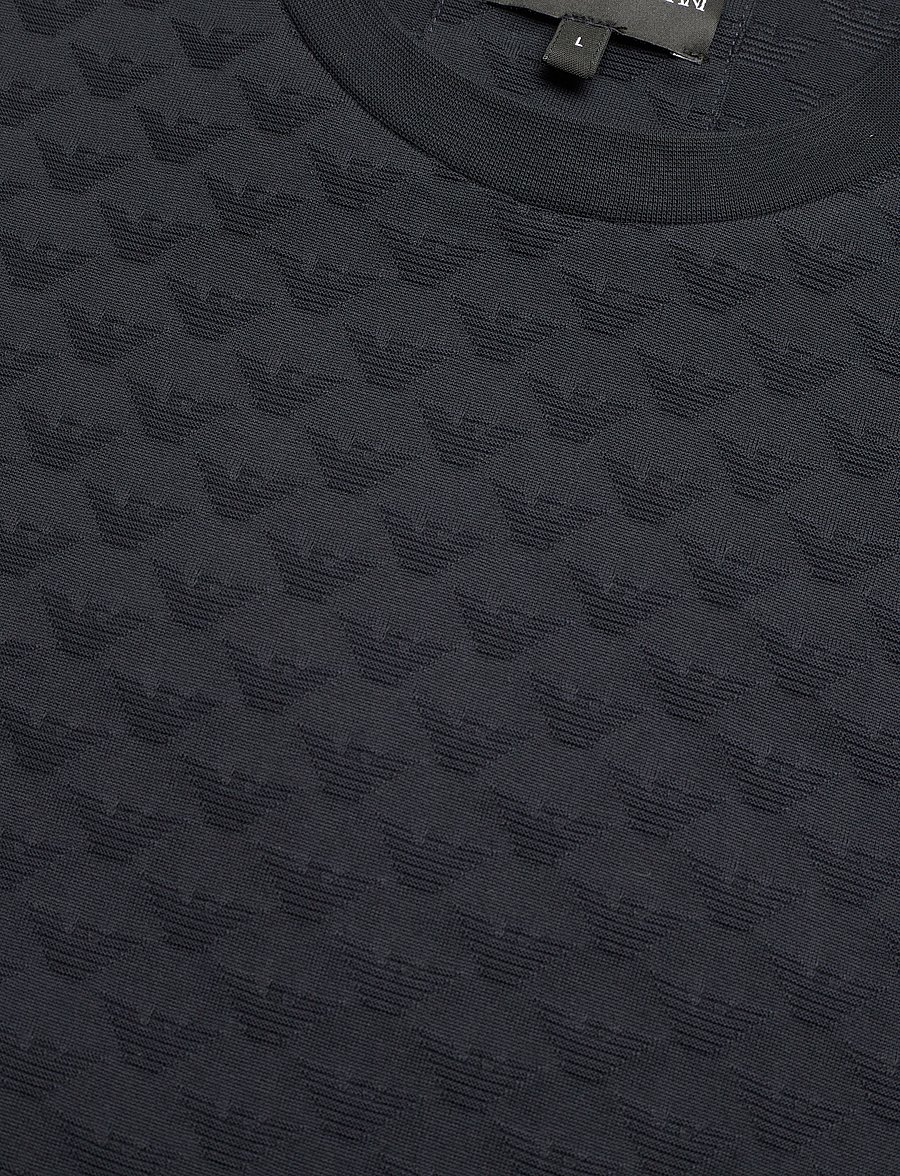 Emporio Armani - T-SHIRT - kortärmade t-shirts - blu navy - 2