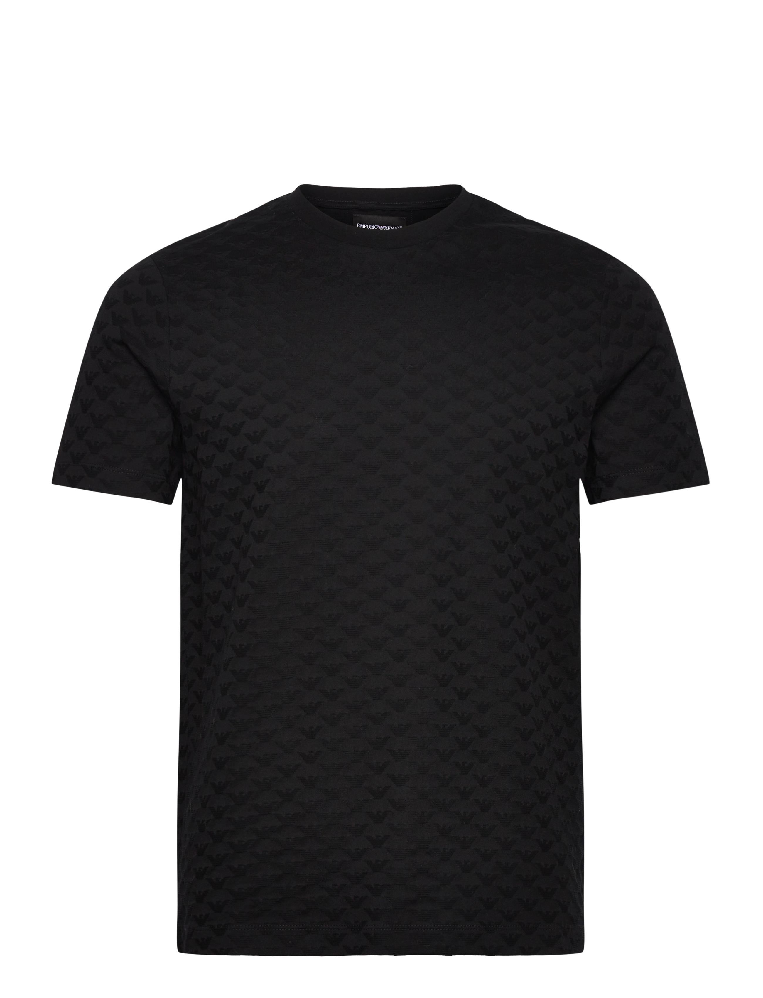 Emporio Armani T-Shirt, S, Black, T-Shirts > Kortærmede, Herre