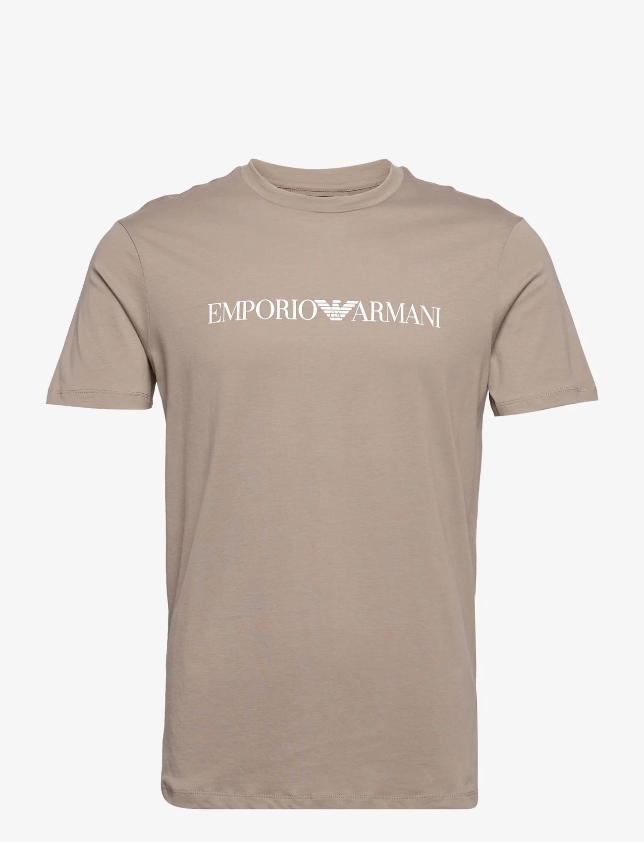 Emporio Armani - A00015827 057309 - kortärmade t-shirts - incenso logo - 0
