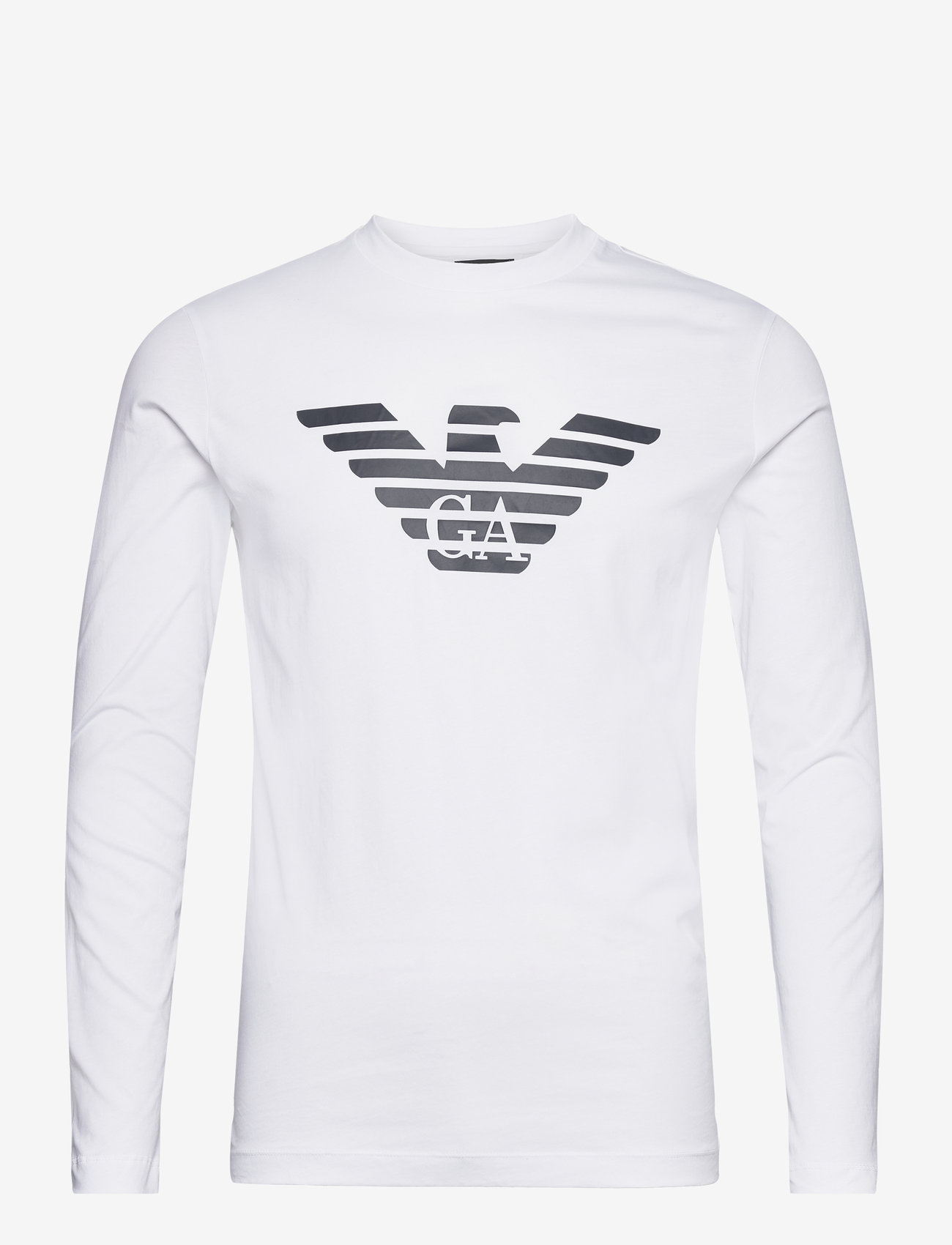 Emporio Armani - T-SHIRT - långärmade t-shirts - bianco o.aquila - 0