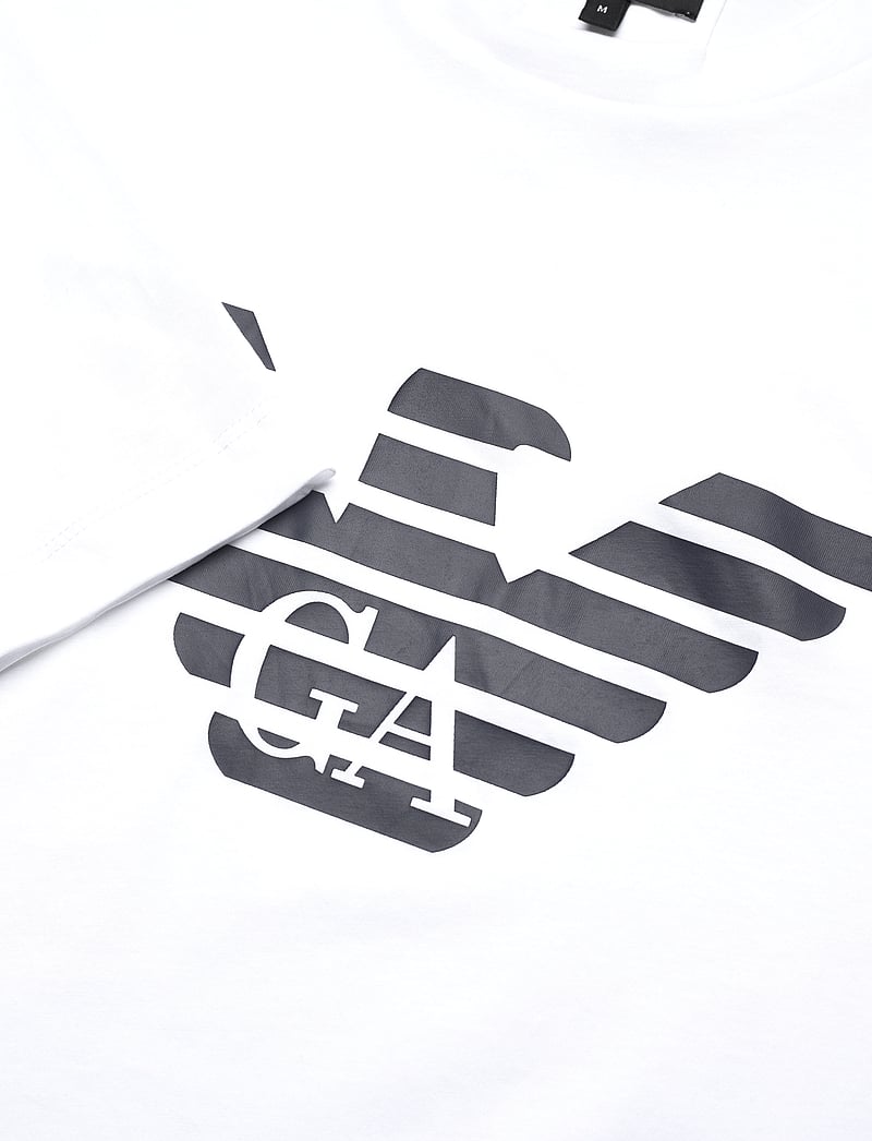 Emporio Armani - T-SHIRT - långärmade t-shirts - bianco o.aquila - 2