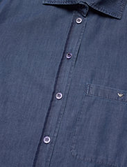 Emporio Armani - SHIRT - teksasärgid - denim blu - 2