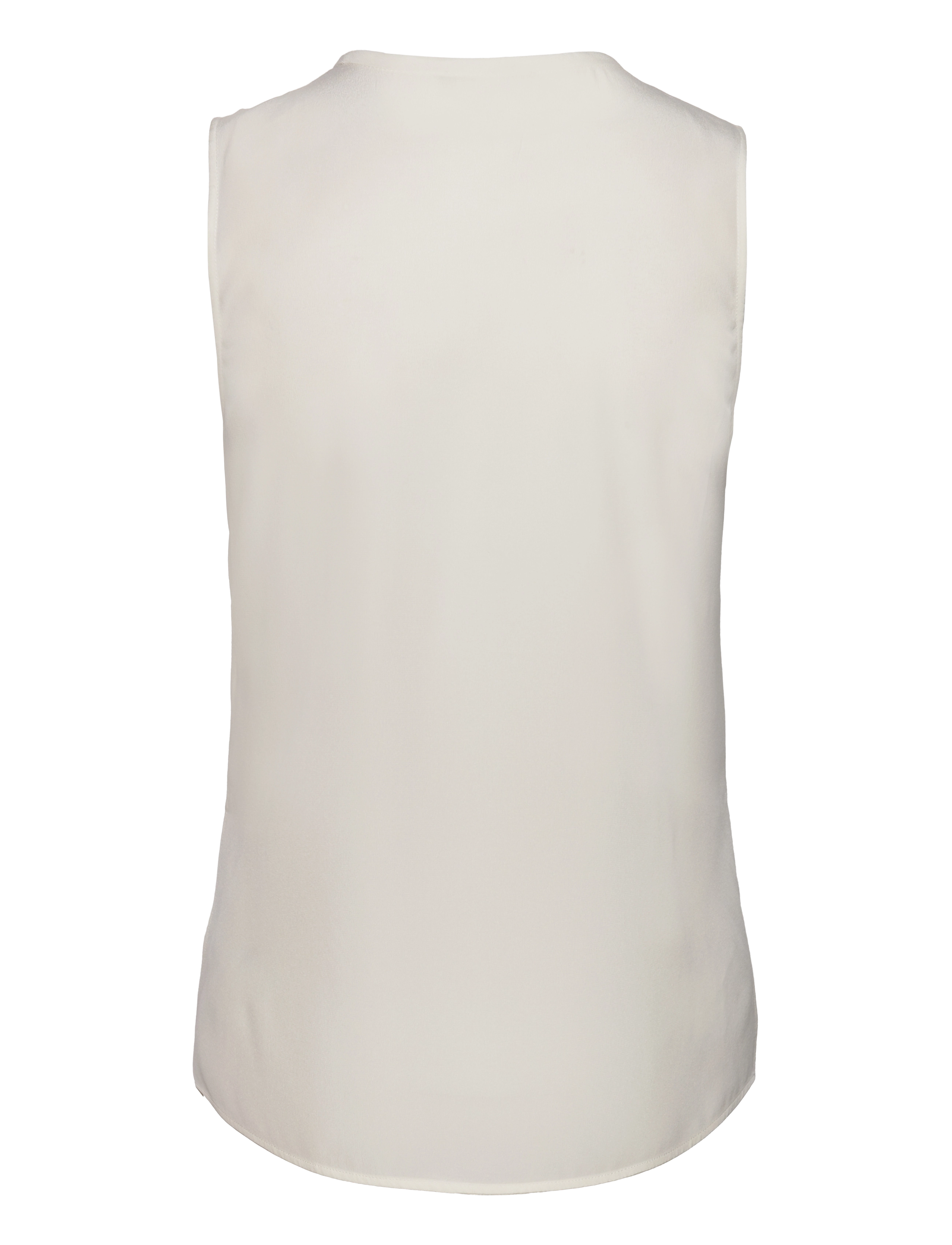 Emporio Armani - SHIRT - Ærmeløse bluser - bianco seta - 1