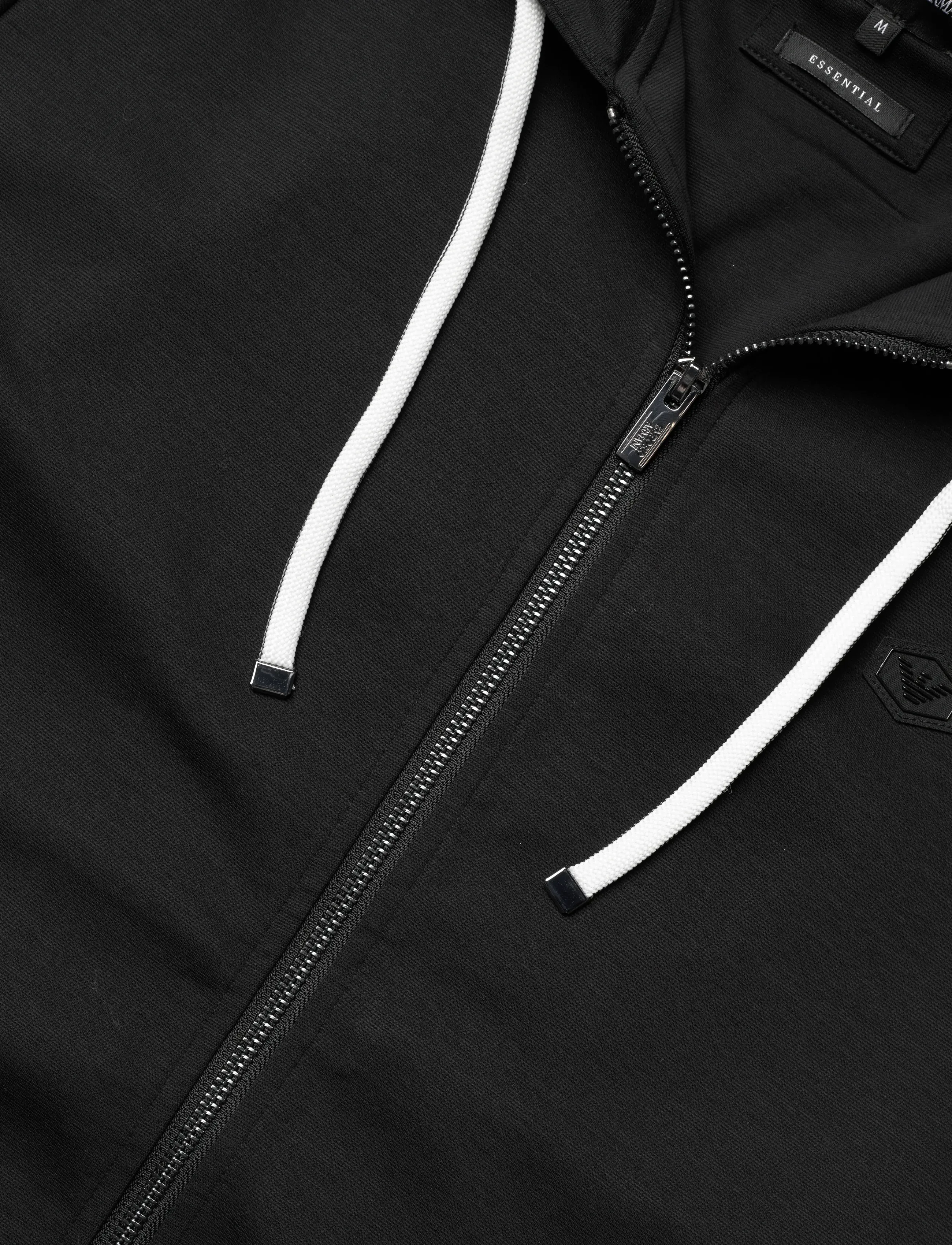 Emporio Armani - SWEATSHIRT - džemperi ar kapuci - nero - 2