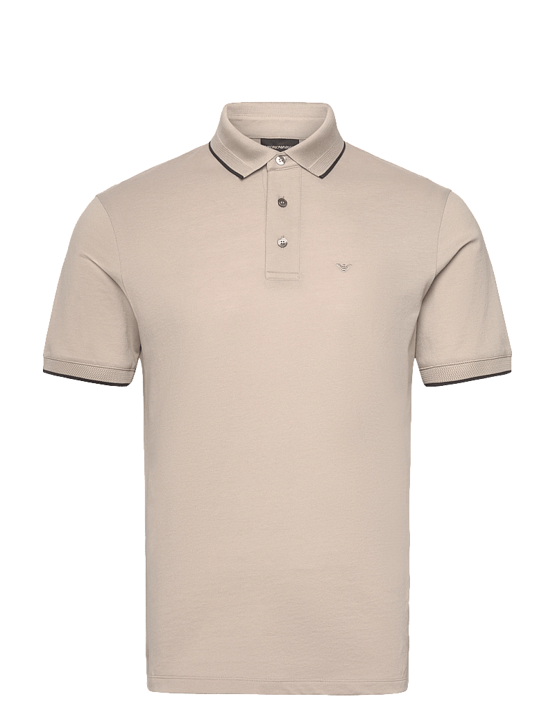 Emporio Armani - POLO SHIRT - silver lining - 0