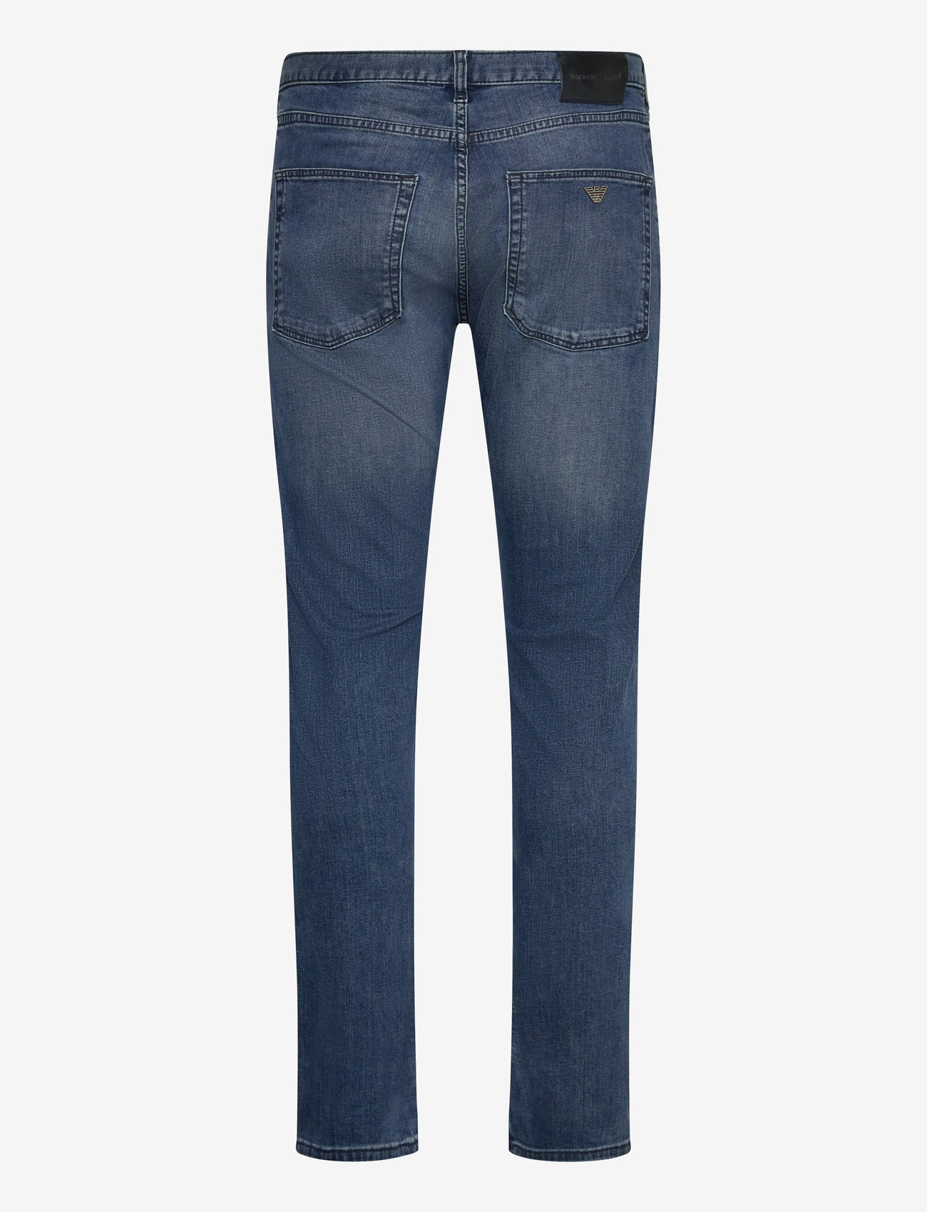 Emporio Armani - 5 POCKETS PANT - liibuvad teksad - medium blue denim 0942 - 1