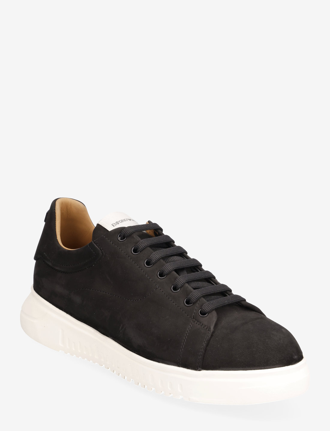 Armani online suede sneakers