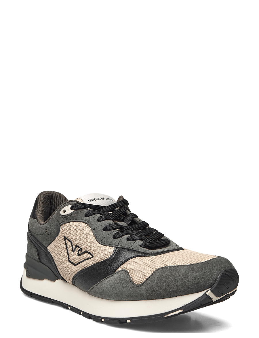 Emporio Armani - SNEAKER - dk green+ivory+blk - 0