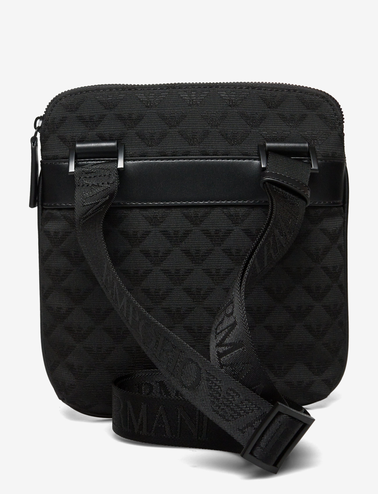 Emporio Armani - MESSENGER BAG - torby na ramię - black/black/black - 1