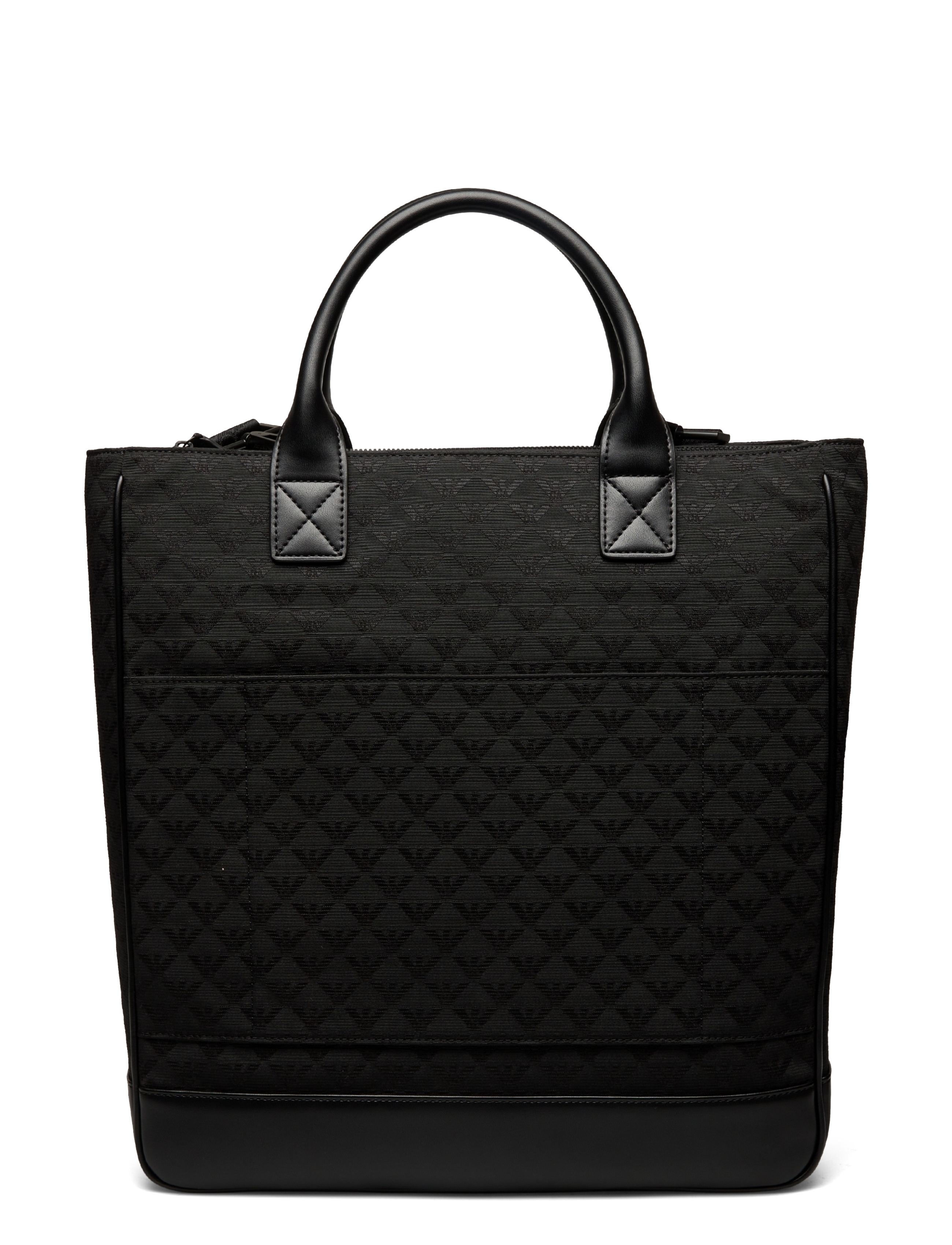 Emporio Armani - SHOPPING BAG - carry bags - black/black/black - 1