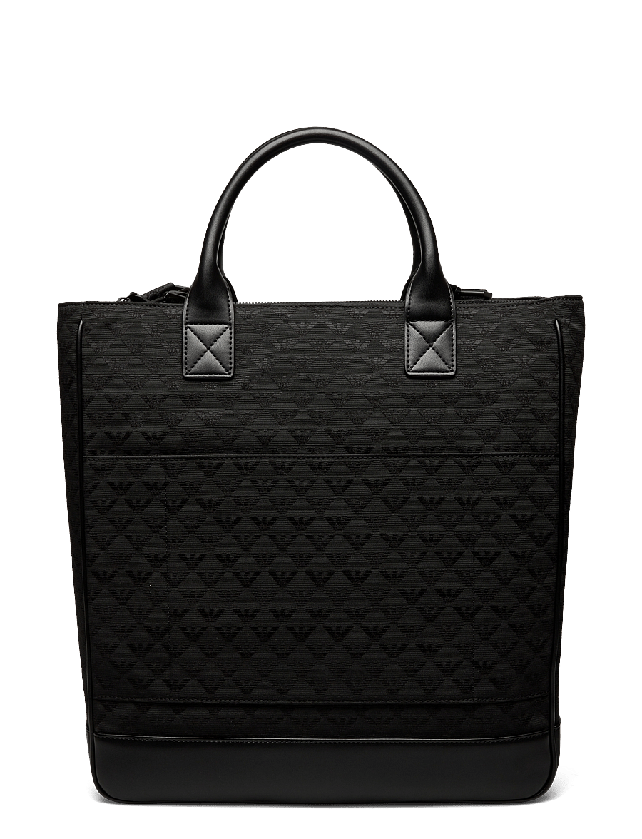 Emporio Armani - SHOPPING BAG - shoppers - black/black/black - 1