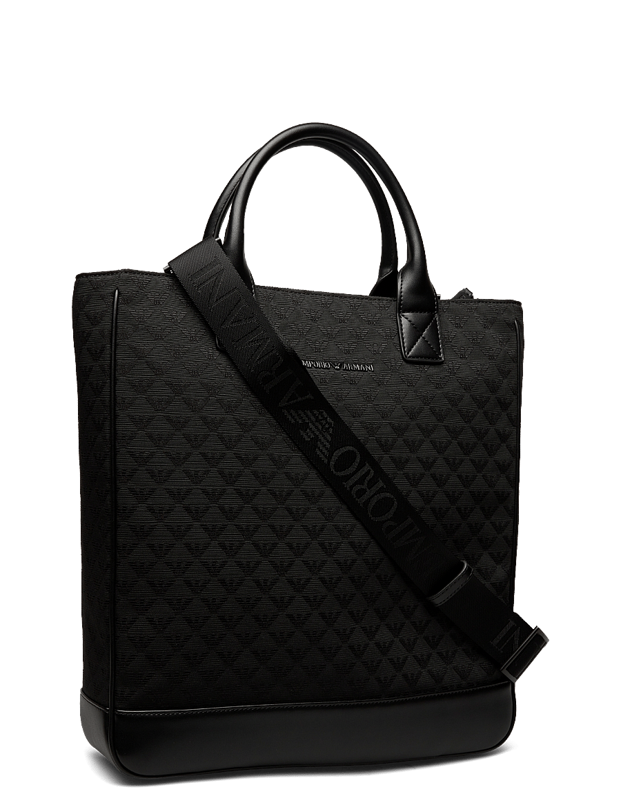 Emporio Armani - SHOPPING BAG - shoppers - black/black/black - 2