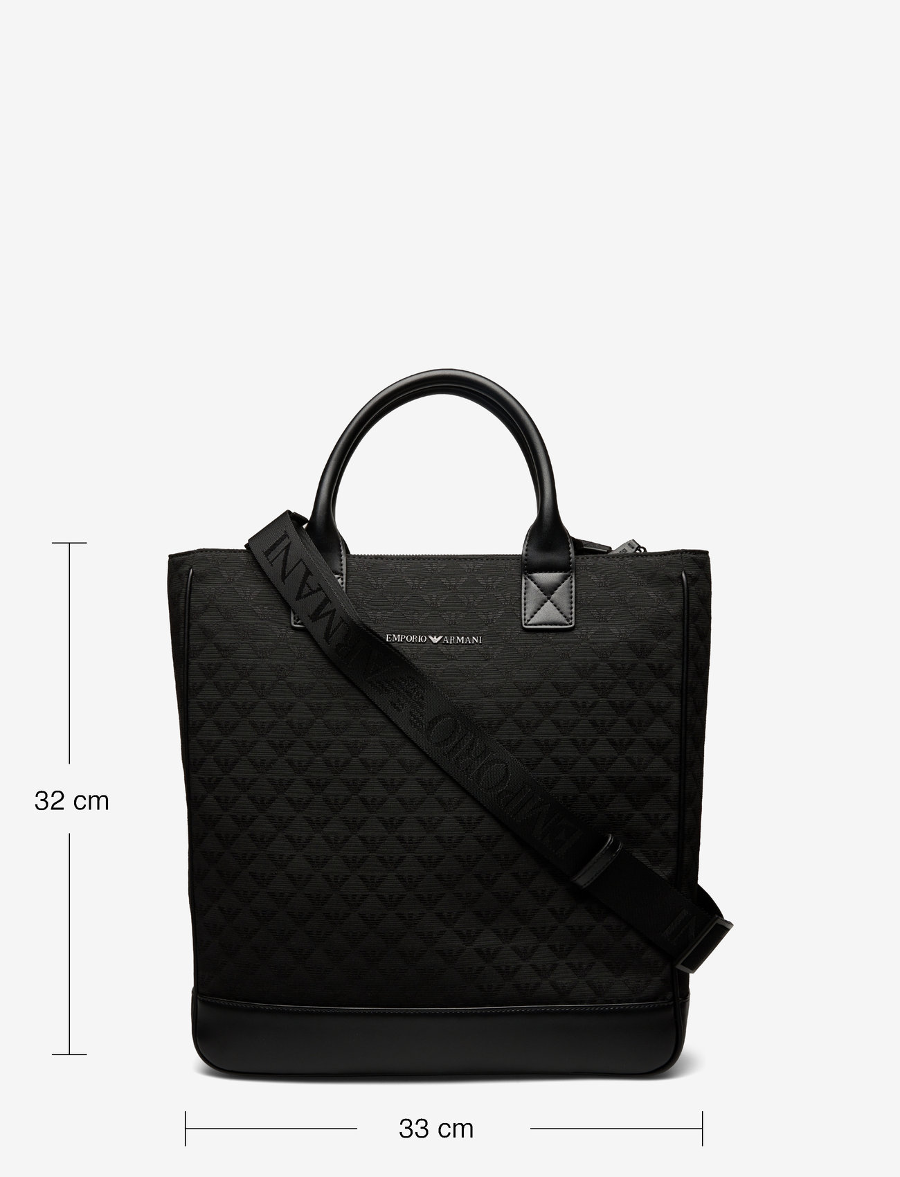 Emporio Armani - SHOPPING BAG - osta olukorra järgi - black/black/black - 4
