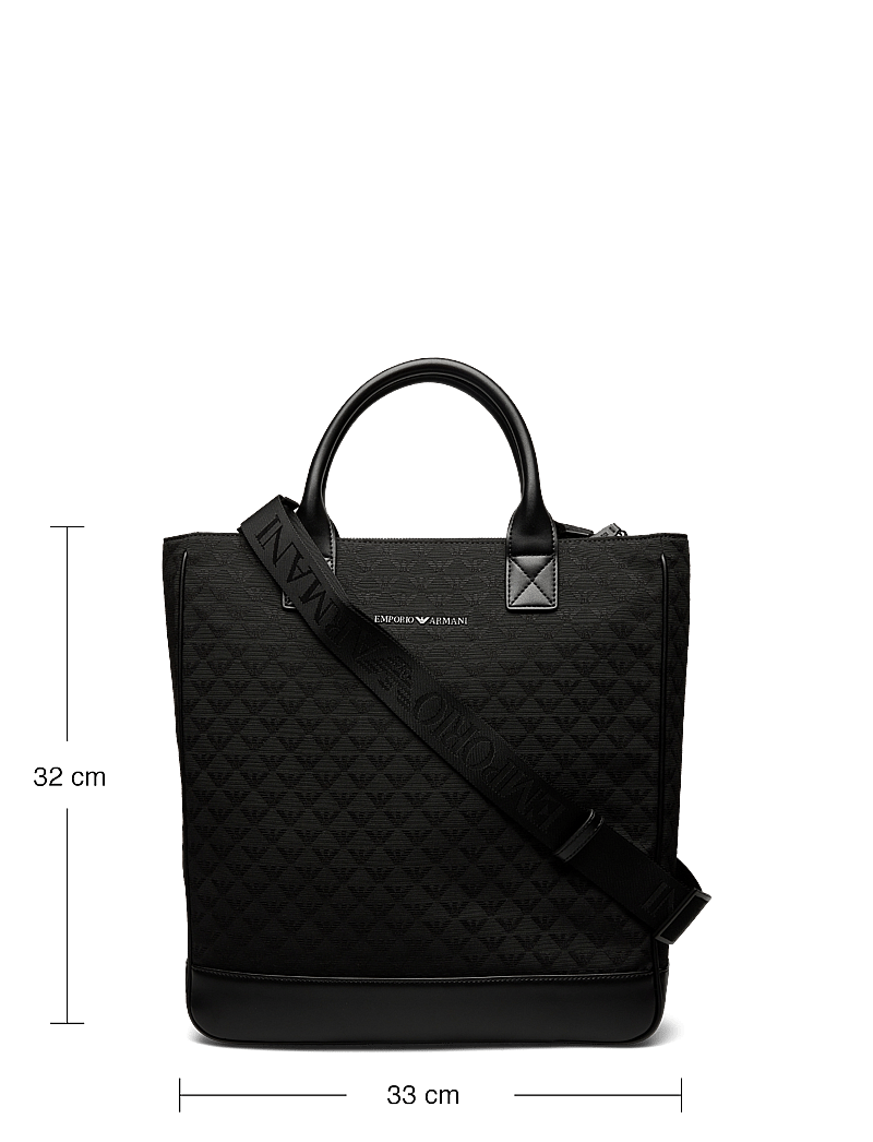Emporio Armani - SHOPPING BAG - osta olukorra järgi - black/black/black - 4