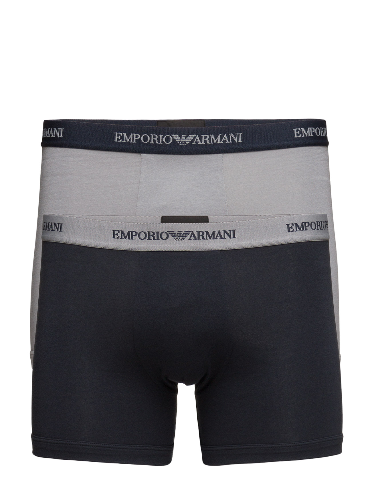 Emporio Armani Mens Knit 2Pack Boxer - Multi/patterned - S