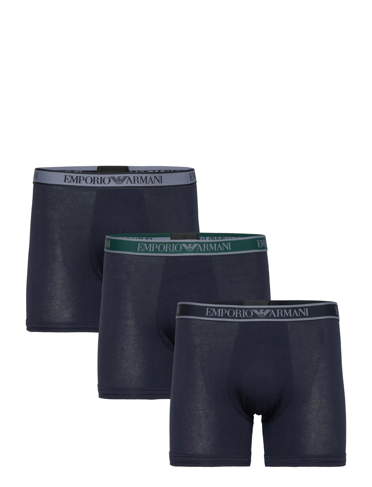Emporio Armani 3 Pack Bottom - Navy - S 2