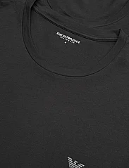 Emporio Armani - MEN'S KNIT 2PACK T-SHIRT - kortärmade t-shirts - 17020-nero/nero - 1
