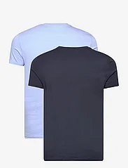 Emporio Armani - MEN'S KNIT 2PACK T-SHIRT - kortärmade t-shirts - 23731-ortensia/marine - 2