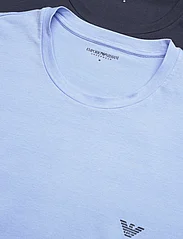 Emporio Armani - MEN'S KNIT 2PACK T-SHIRT - kortärmade t-shirts - 23731-ortensia/marine - 1
