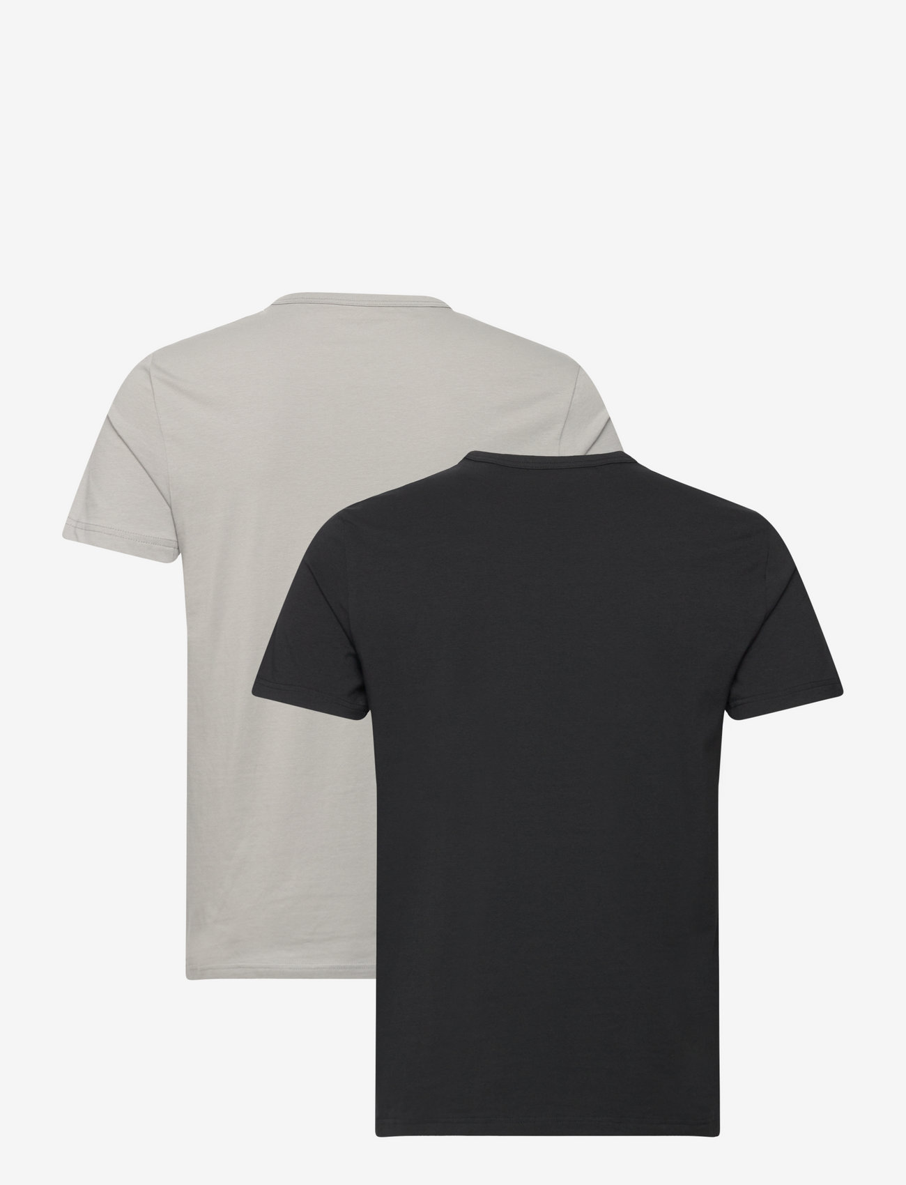 Emporio Armani - MENS KNIT 2PACK T-SHIRTS - 03320-nero/grigio - 1