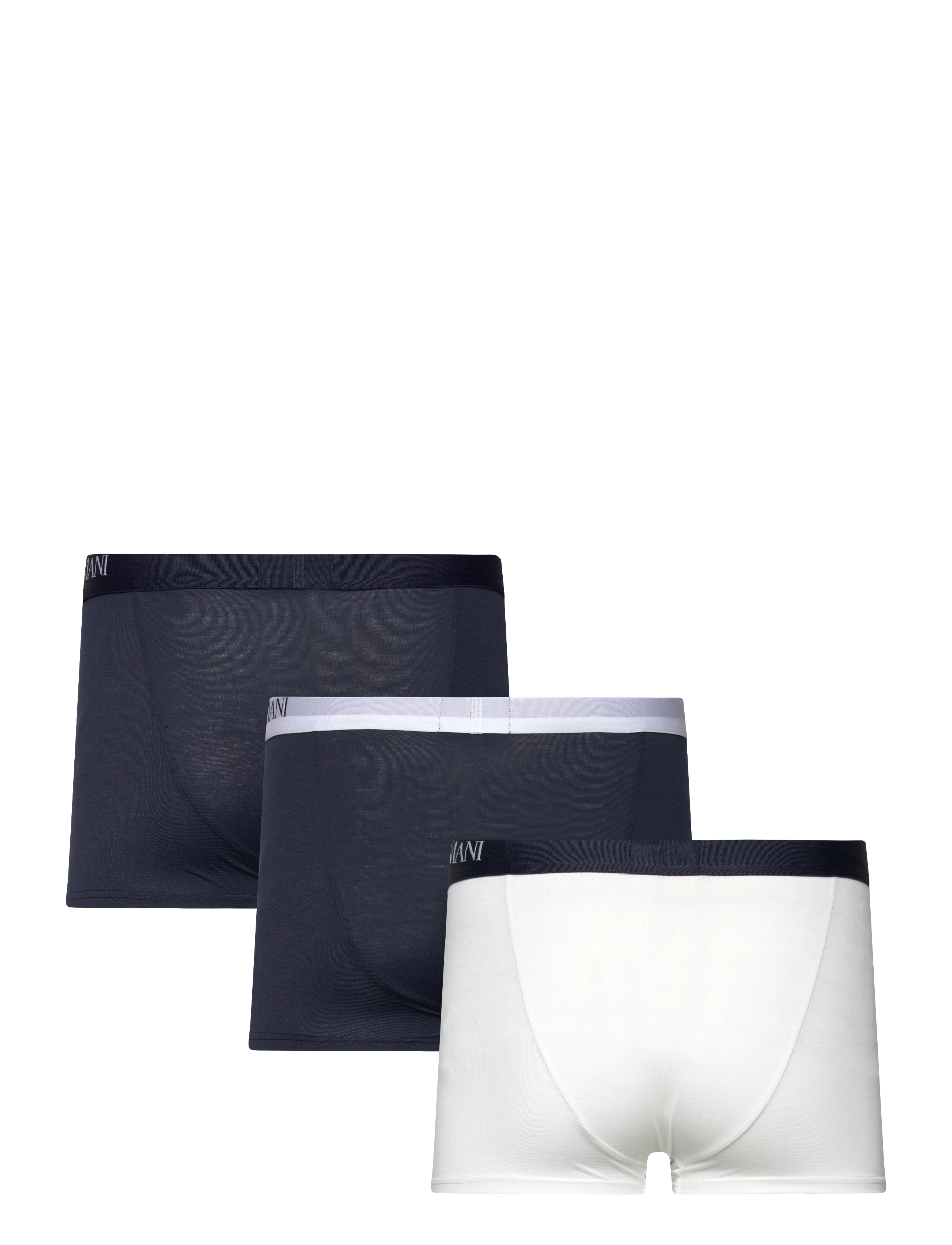Emporio Armani - 3PACK TRUNK - marine/bianco/marine - 1