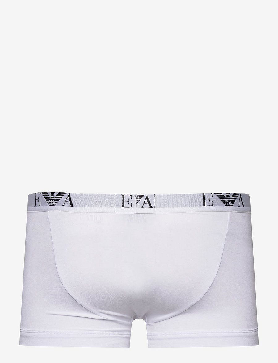 Emporio Armani - MEN'S KNIT 3PACK TRUNK - multipakk aluspüksid - 16510-bianco/bianco/bianco - 3