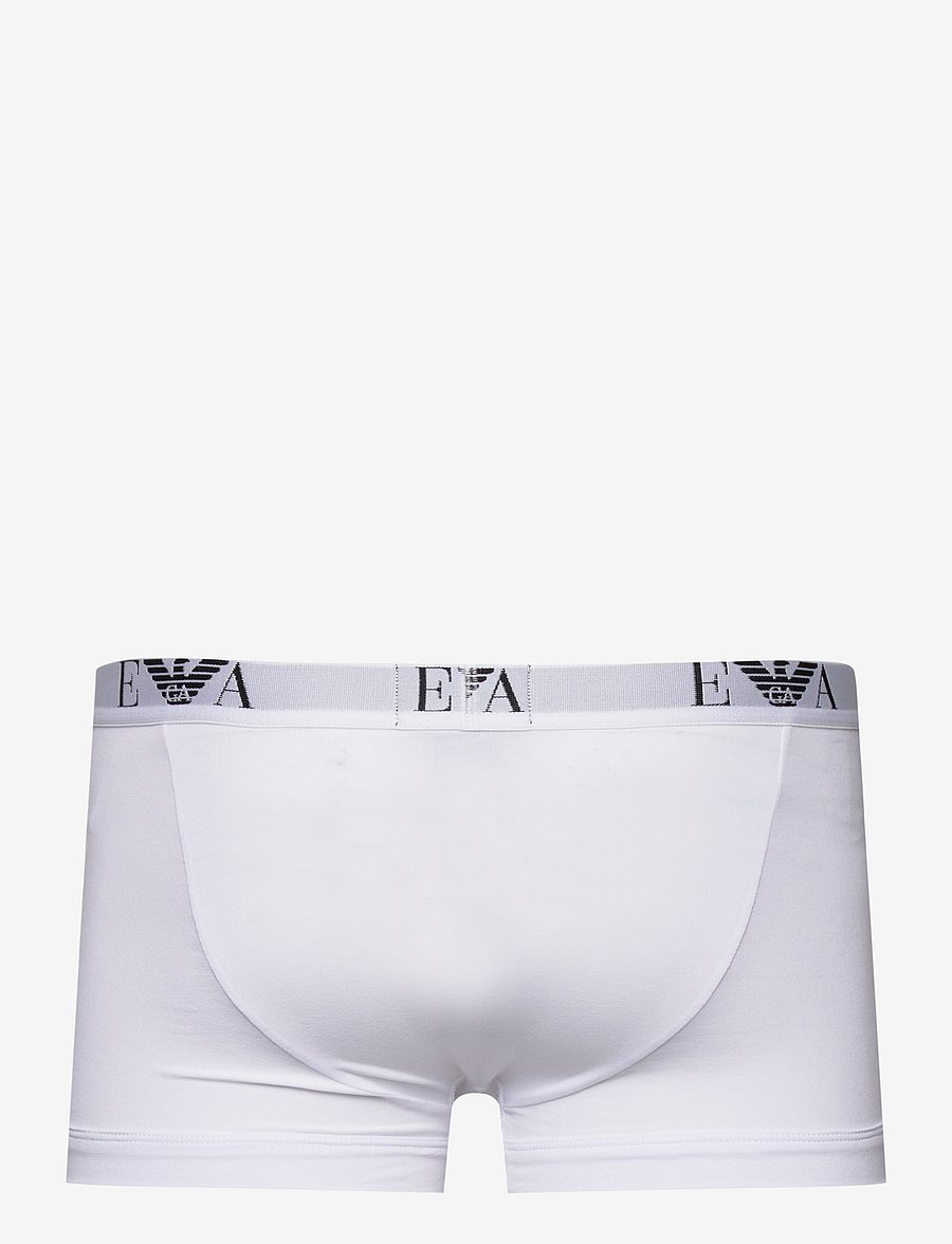 Emporio Armani - MEN'S KNIT 3PACK TRUNK - multipack underpants - 16510-bianco/bianco/bianco - 3